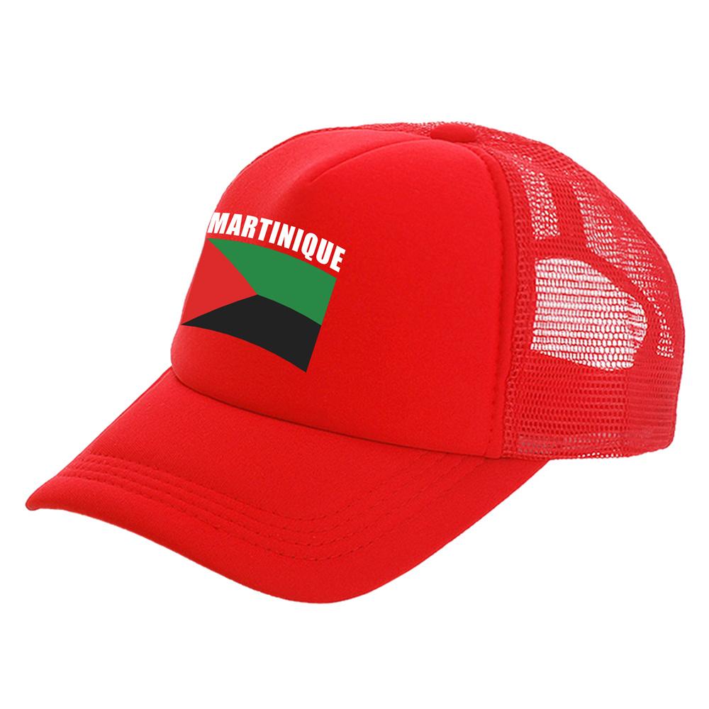 Șepci de camioner Martinique, unisex, pălărie cu drapel de țară, șapcă de baseball, șapci de vară cool, plasă, plasă