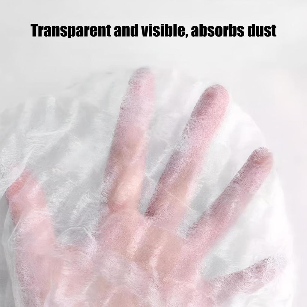 Mop Socks Dustproof Cleaning Tools 100Pieces Dust Removal Broom Covers For Dustpans Cobwebs Stains Bedroom Baseboards Window