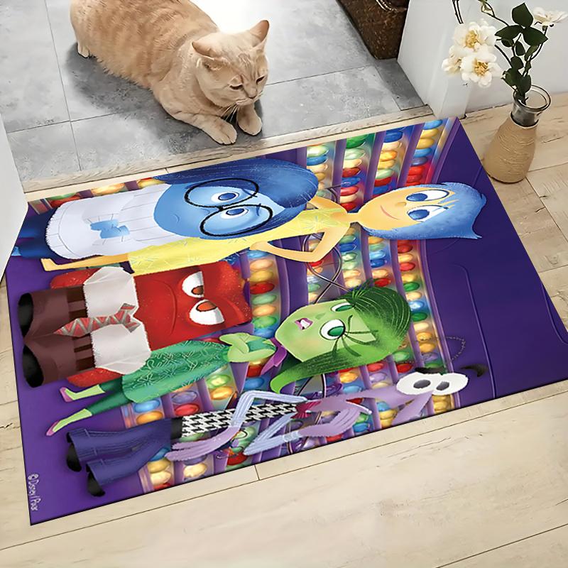 Inside Out Emotions Carpet Rug Soft Washable Anti Slip Home Living Room Sofa Mats Personalized Christmas Rug