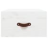 Wall Mounted Nightstand White 40 x 29.5 x 22 cm