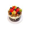 4Inch Simulation Birthday Cake Fake Dessert Model Baking Window Display Samples Photo Props, for Wedding Birthday Table Decor