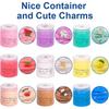 Conjunto de 12 peças de Massa de Slime Manteiga com Elasticidade e Maciez para Adultos Aliviarem o Estresse e a Ansiedade, Brinquedos DIY