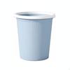 Lidless Trash Can Minimalist Design Pressure Loop Garbage Bin Easy To Clean Office Wastebasket for