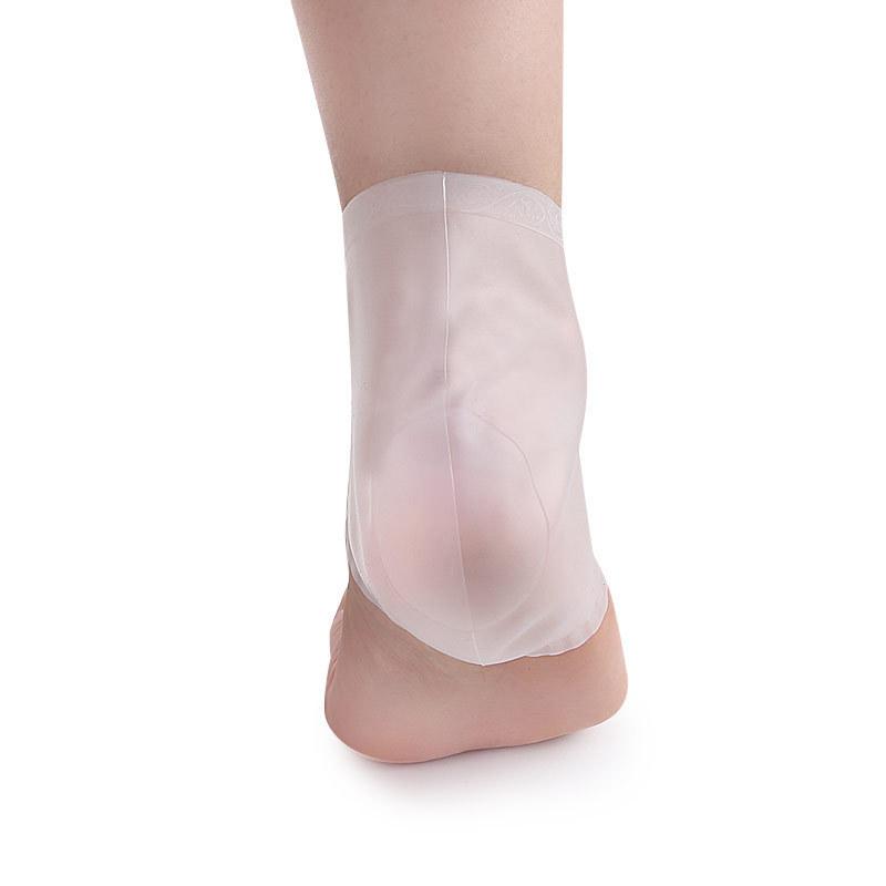Silicone Heel Cover Foot Protection Soft and Comfortable Women's Heel Socks Protective Cover Men's Foot Protection Heel Silicone Heel Cover