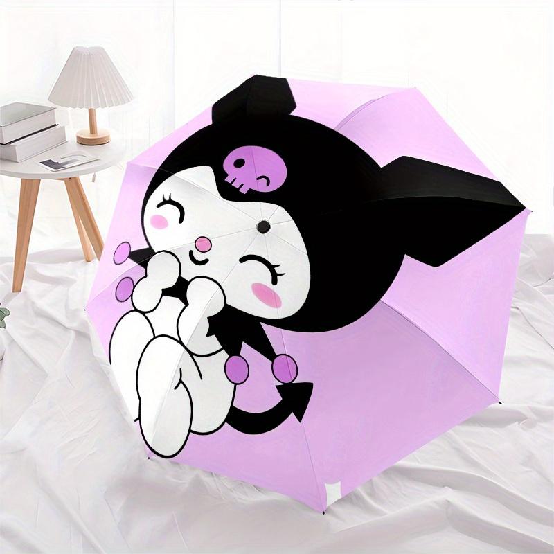 1pc Kawaii Devil Character Umbrella with Plastic Handle,Suitable for All Seasons Home Travel Outdoor UmbrellaSanlio089