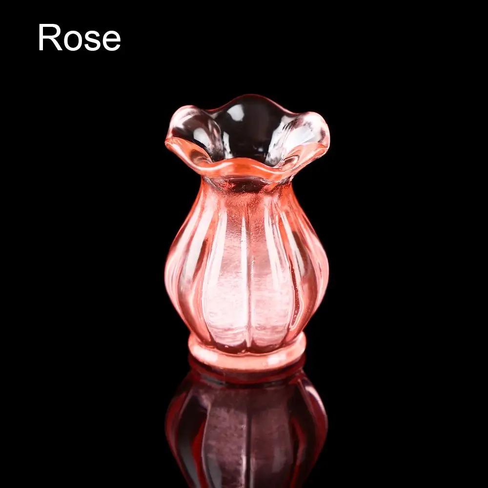 1 st harts vas miniatyr blomkruka liten mun vas prydnad mikro landskap älvträdgård dekor DIY hantverkstillbehör växtkruka