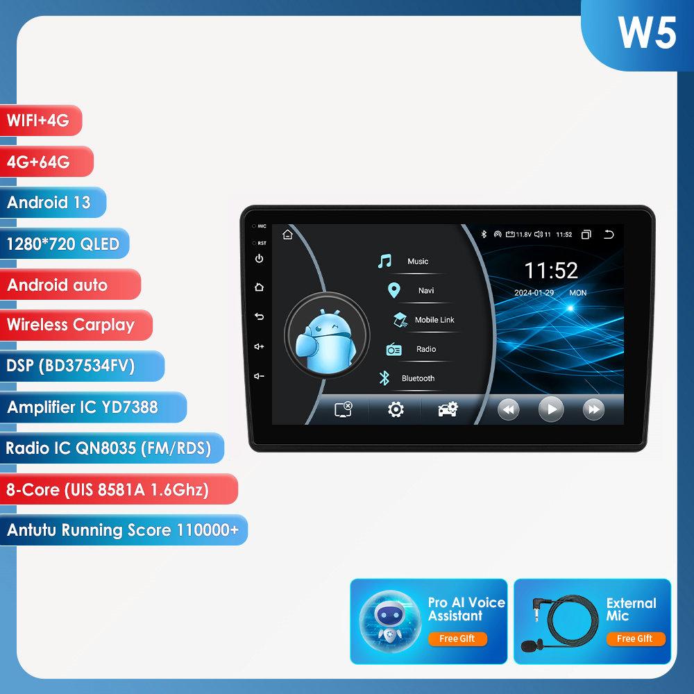 OSSURET 2Din Android 13 Car Radio for Fiat Ducato 2006-2022 Peugeot Boxer Citroen Jumper 2 Multimedia Video Player Carplay 4G Navi Intelligent RDS GPS