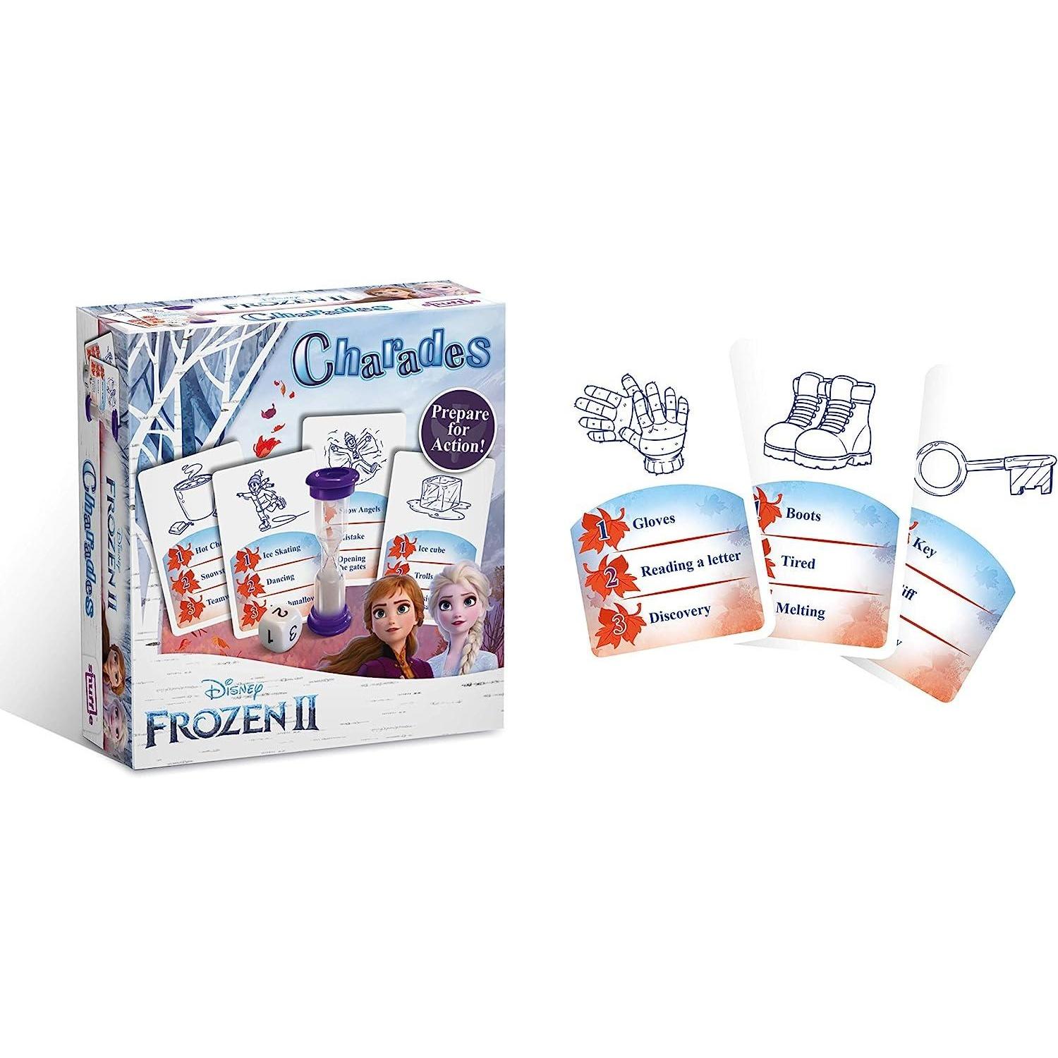 Frozen II Gioco di carte Sciarade One Size blu/rosso