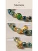 Colorful Agate & Jade Beaded Summer Bracelet for Women