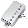 Artec VH59A Vintage Tone Alnico 5 Cover Humbucker Pickup Bridge PU for LP Les Paul Electric Chrome Guitar,