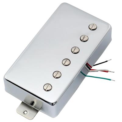Artec VH59A Vintage Tone Alnico 5 Cover Humbucker Pickup Bridge PU for LP Les Paul Electric Chrome Guitar,