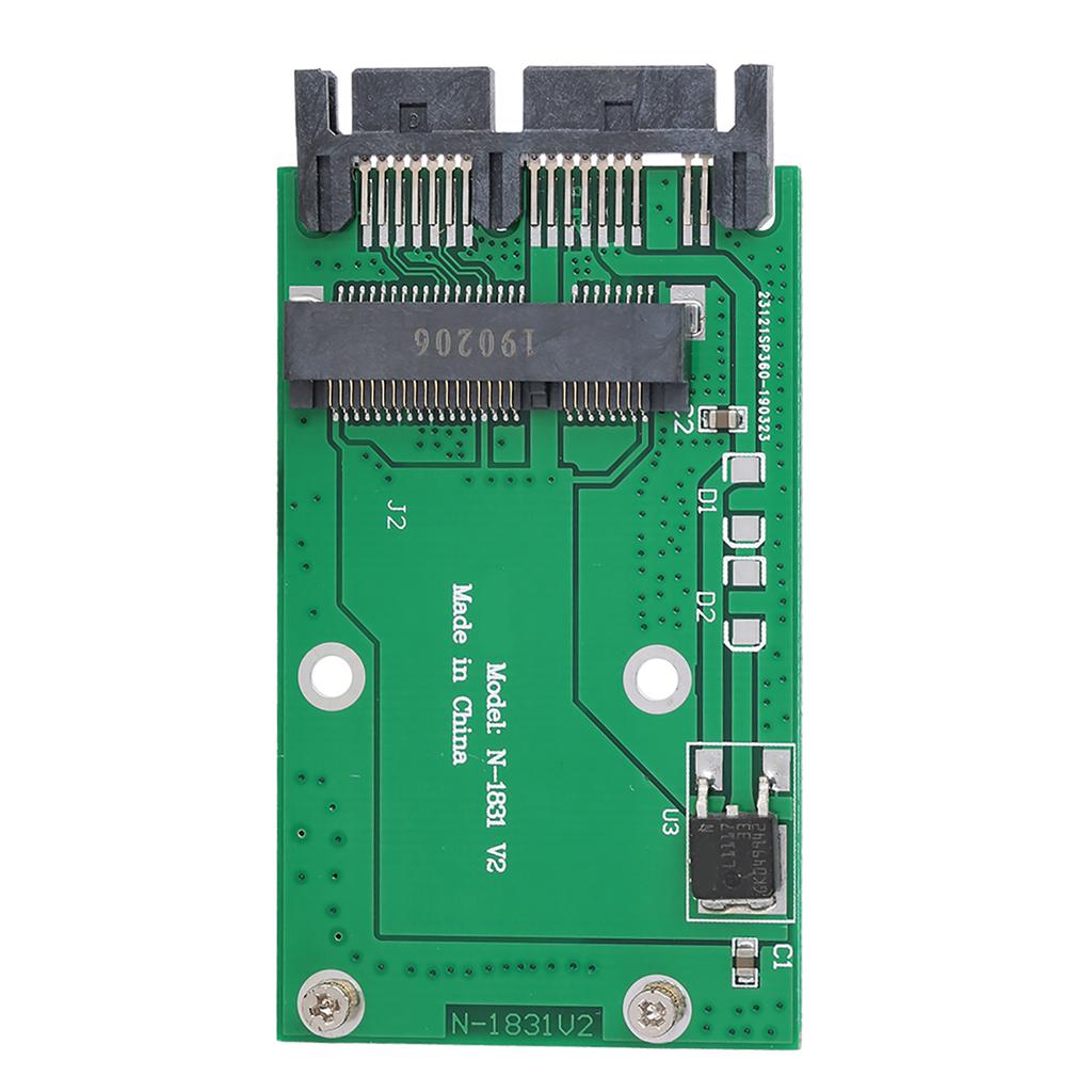 Mini MSATA Card To 1.8in Micro SATA Interface Adapter Converter Card Disc