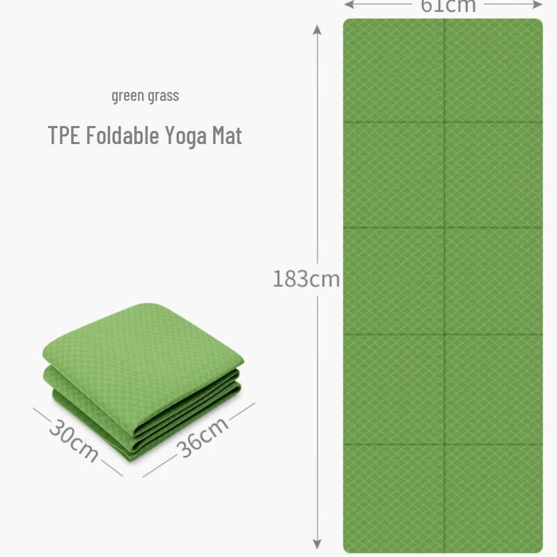 Anti-Slip TPE Folding Yoga & Fitness Mat