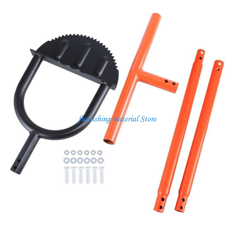 Y5GD Profession Manual Half Moon Lawns Edger Trimmer with Serrated Tooth for Efficient Grass Trimming Neat Garden Borders