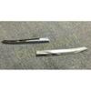 Front Grilles Garnish Molding Cover Trim for 2018- SUBARU XV ABS Chrome 2PCS