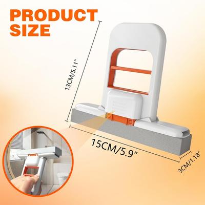 Portable Lazy Absorbent Sponge Mop Self-Squeeze Floor Cleaner Foldable Home Cleaning Mop Desktop Window Car Cleaning Tool