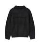 Physical Department Apple Label Knit Trucker Jacket_Black