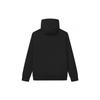 FILA Classic Loose Logo Casual Hooded Long Sleeve Fleece American Vintage Sweatshirt Unisex sweatshirt Black F51U248298F-BK