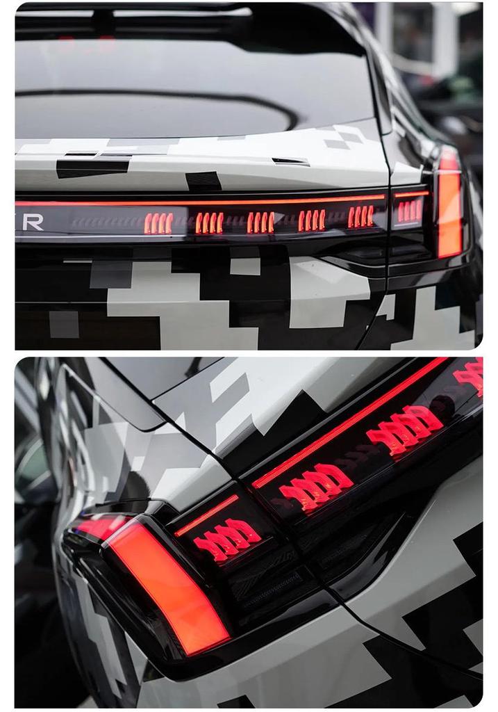 Folie TPU pentru far și stopuri Zeekr 007 - Black Warrior X001/9