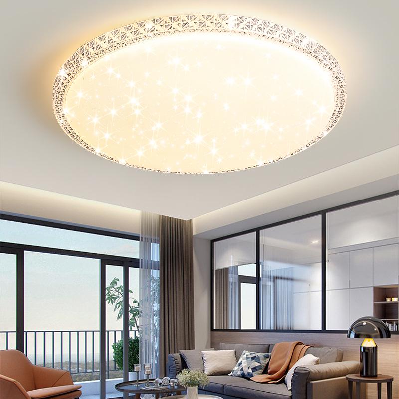 Luxury Crystal LED Ceiling Light for Bedroom, Study, Living, and Dining Rooms