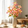 Artificial Orchid Grass Wedding Decoration Bouquet - Fake Flower Prop for Home, Living Room, or Photography