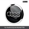 2026 4Pcs/pack 69mm Cap Hub Covers Badge Wheel Center Car Styling for 4HGUE A3 A4 A5 A6 A7 A8 TT V8 RS3 RS5 Q3 Q5 Q7 TT Wheel Hubcap