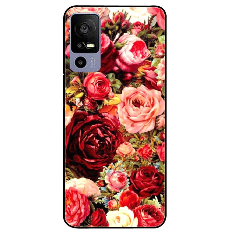 For TCL 40R 5G Case 6.6'' Silicone Soft Fashion TPU Phone Cover for TCL 40 R 5G Cases T771K T771A T771H Bumper Funda For TCL 40R