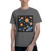 Solar System Space Planets Universe Men TShirt Plus Size T Shirts Mens ONeck Cotton Tees Short Summer Male