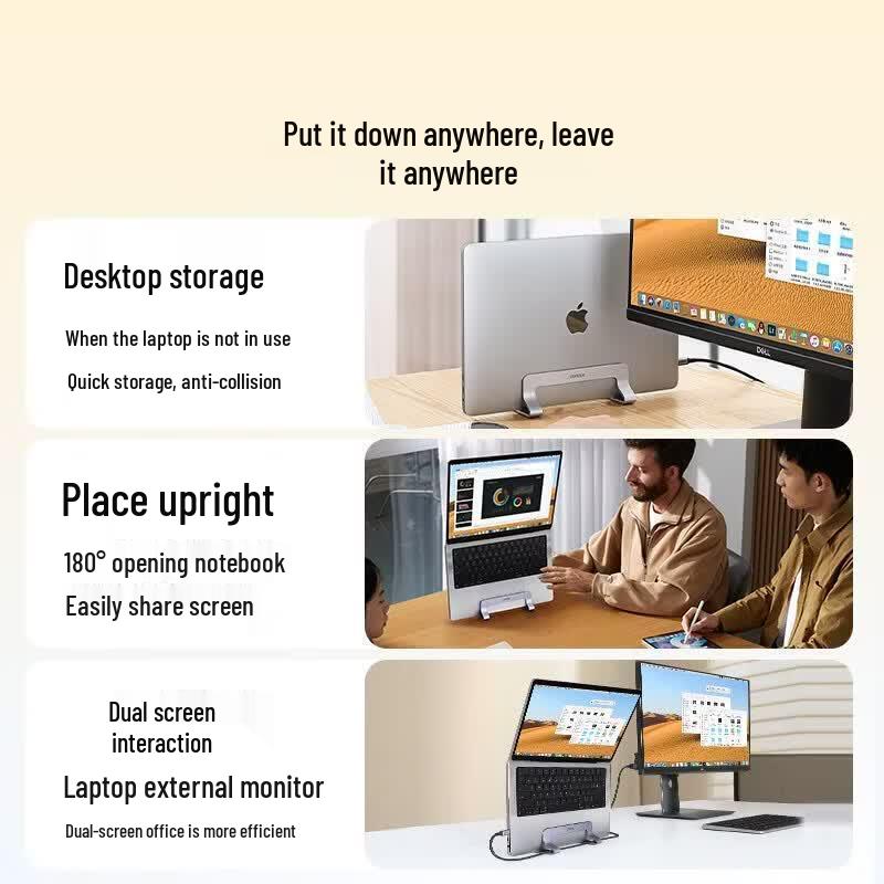 UGREEN Aluminum Laptop Vertical Stand