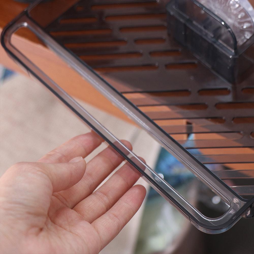 Transparent Sink Drain Rack Removable Dishcloth Drainage Rack  Bathroom Accessories