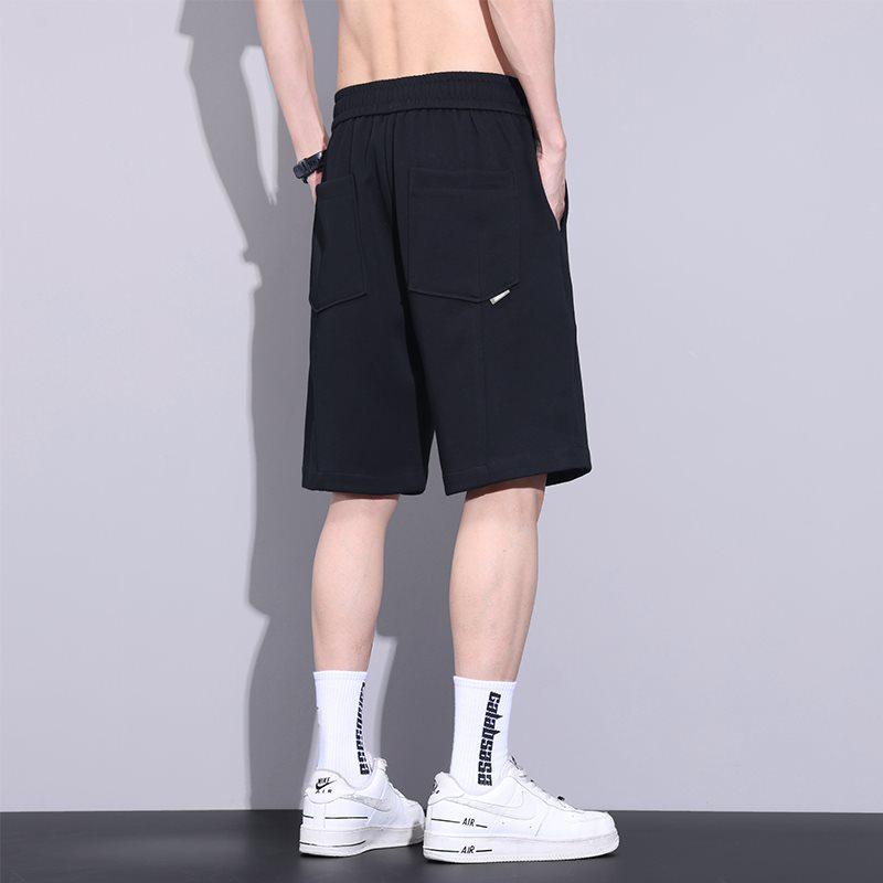 Men's Fashion Ice Silk Casual Mid-Length Shorts - Summer 2026 American Style
