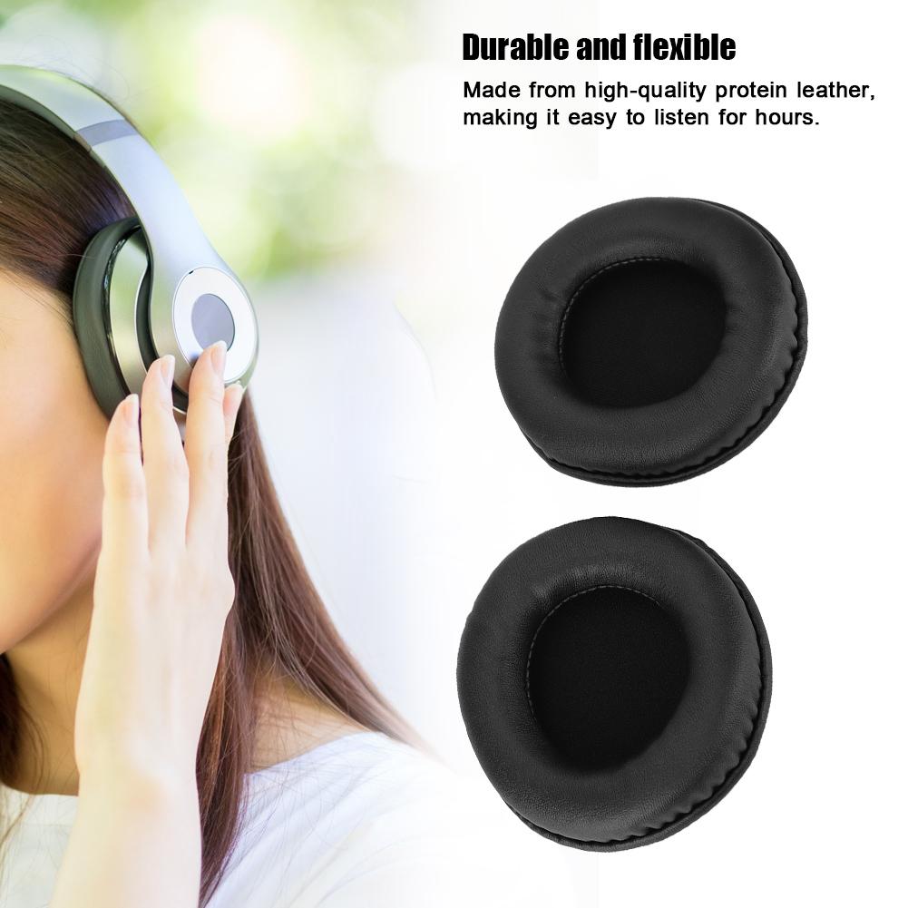 95MM Universal Replacement Ear Pads Soft Foam Cushion Headset Cover Case