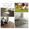 IKEHIKO Igusa Rug, 3-Tatami Size, Made in Japan, F Solid, Dark Brown, Approx. 191 x 250cm, Urethane Backing, Simple Design #8213280