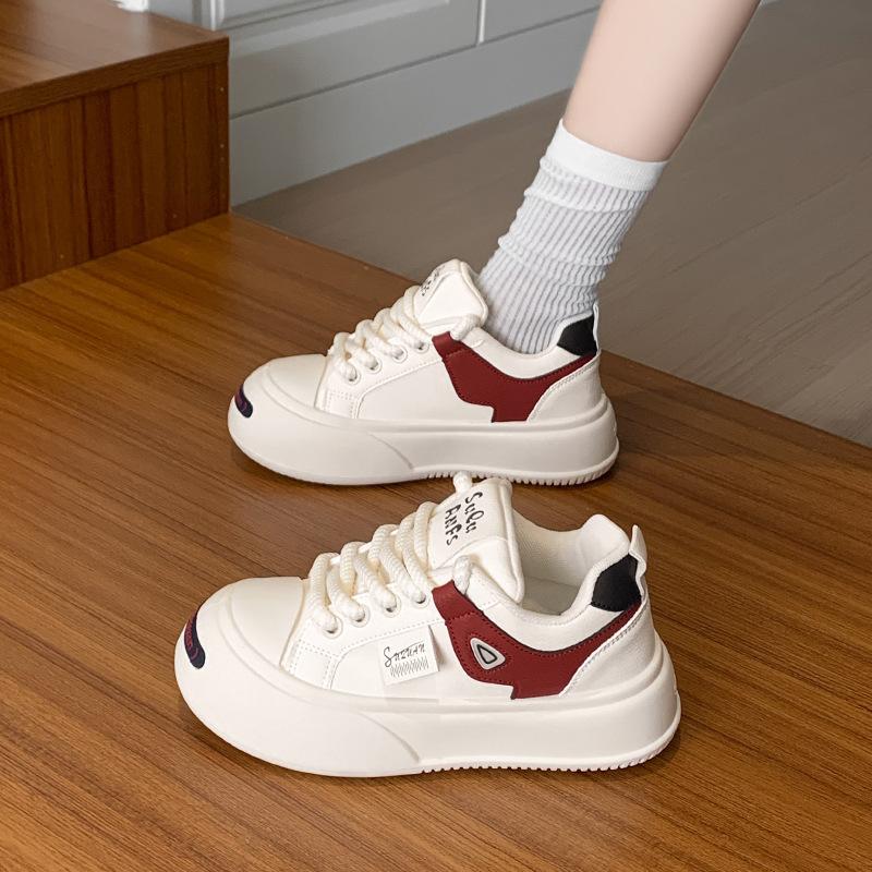 2025 little white shoes children's autumn new Korean version ins female students leisure sports versatile board shoes street shot K1722