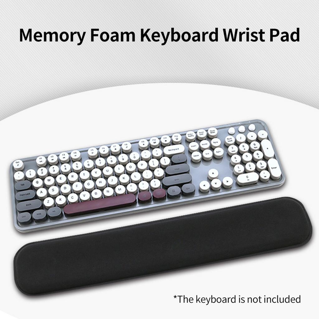 Keyboard Hand Rest Memory Foam Ergonomic Design Office Gaming Computer Keyboard Wrist Rest