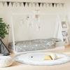 VidaXL Bed Frames for Children, Single Bed with Slatted Base, Bedroom Furniture, Scandinavian, White 80x200 Cm 834535