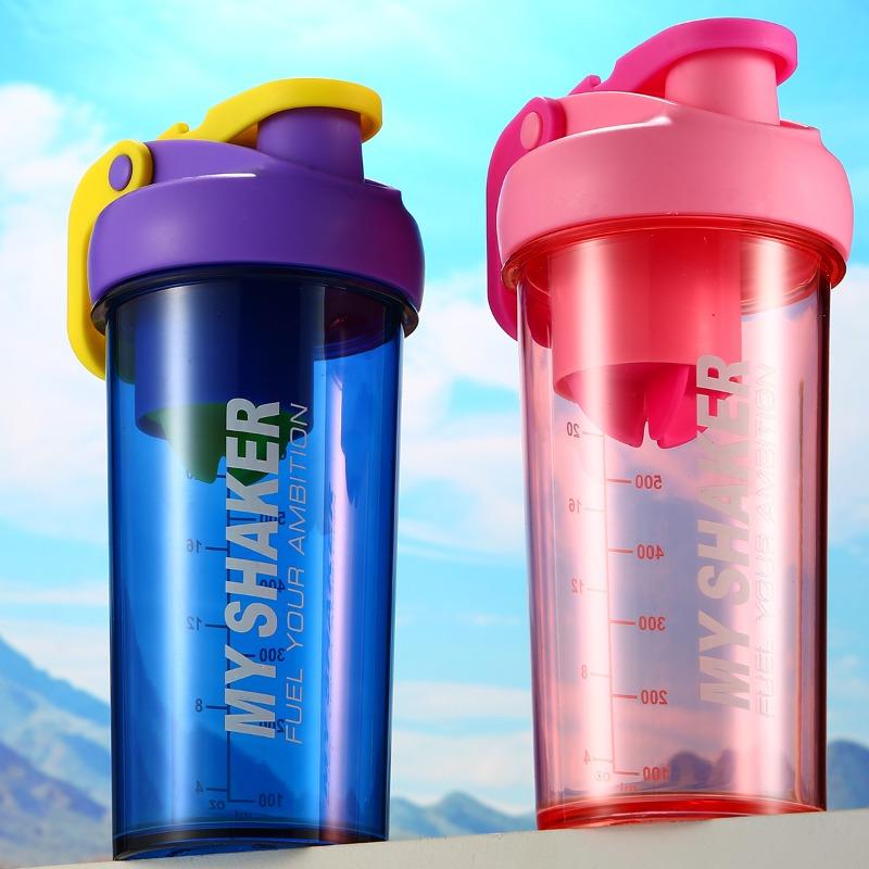 New Rocking Cup Outdoor Sports and Fitness Water Cup, Portable Milkshake Cup, Large-capacity Plastic Cup
