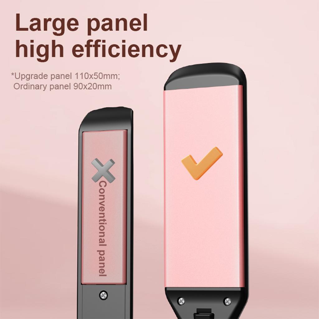 1/60W Fast Heating Hair Straightener With Oil Coating Wide Plates For Smooth Styling Frizzy Hair Care PTC Tech