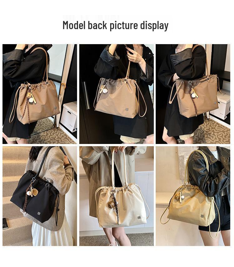 Borsa Tote Casual da Donna Autunno 2025 Leggera - Borsa a Spalla di Grande Capacità per il Pendolarismo