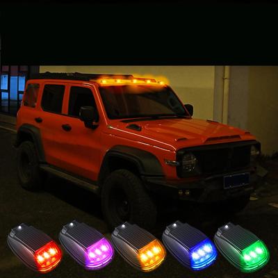 Wireless Cab Lights For Truck Truck Roof Lights 4 Piece Lighting Accessories Waterproof Smart Sensing For Motorcycle Outdoor