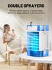 4 IN 1 Portable Air Conditioners Cooling Fan With 1000ml Water Tank USB Remote Control Desktop Fan Portable Personal Humidifier