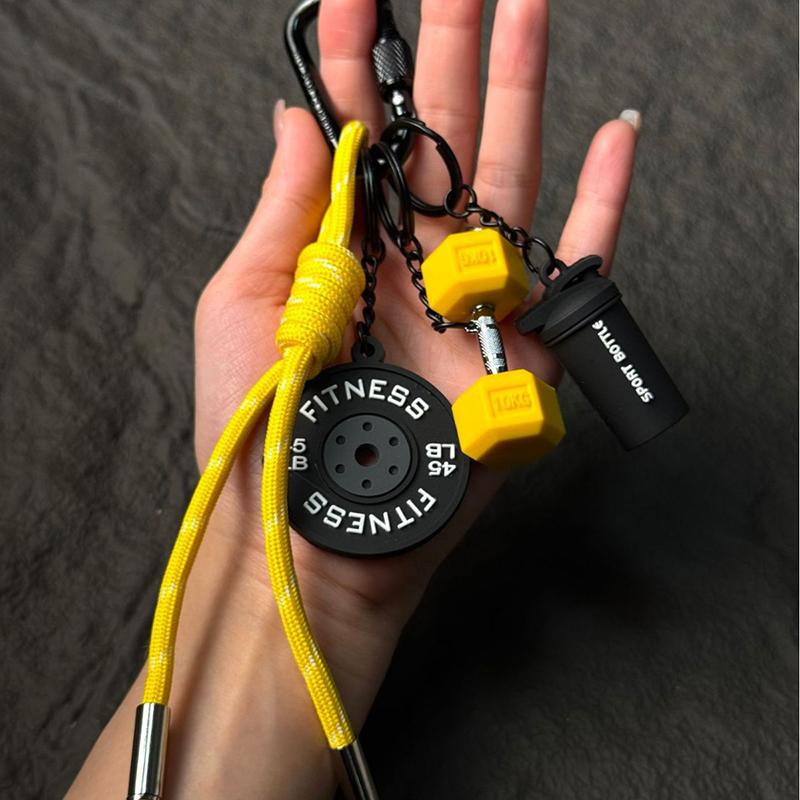 Kontrastowy kolor wisiorek do torby fitness dla pary modne prezenty klamra w kształcie litery D torebka wiszące torby akcesoria części zamienne do toreb