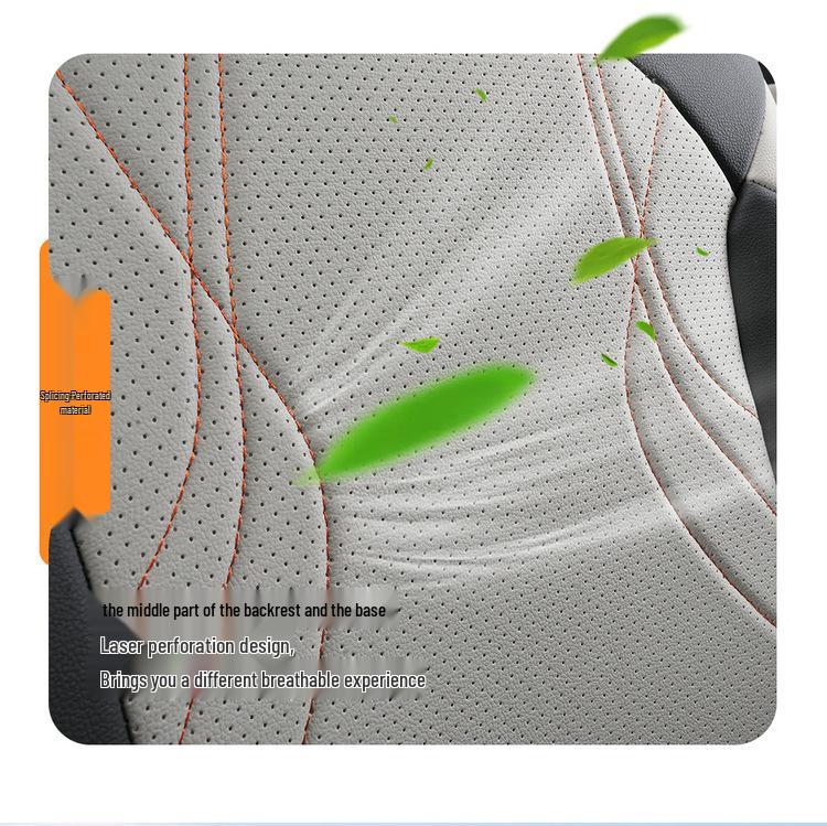 2024 Universal Full Leather Car Seat Cushion for Buick - Four-Season Use