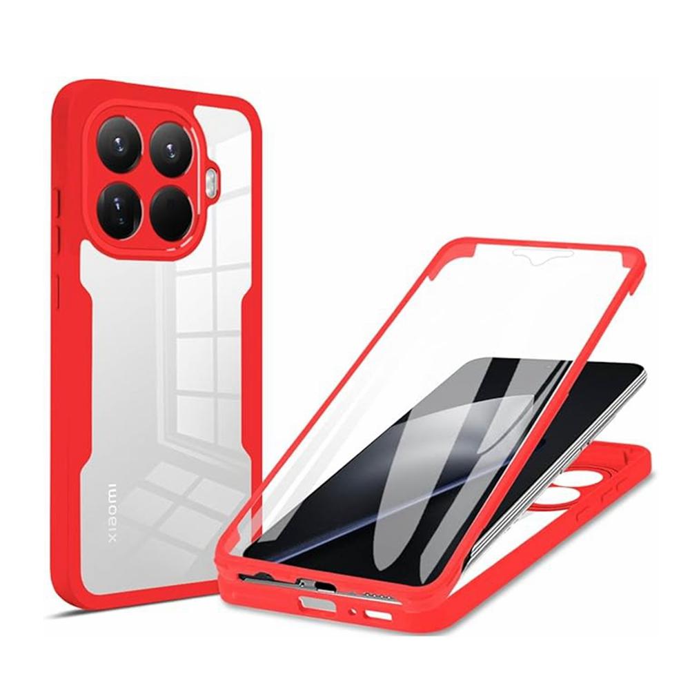 Full Body Case For Xiaomi 15T Pro 14T 15 13T Pro 14 12T 11T 360 Degree Transparent Cover Bult-in Screen Protector Flim