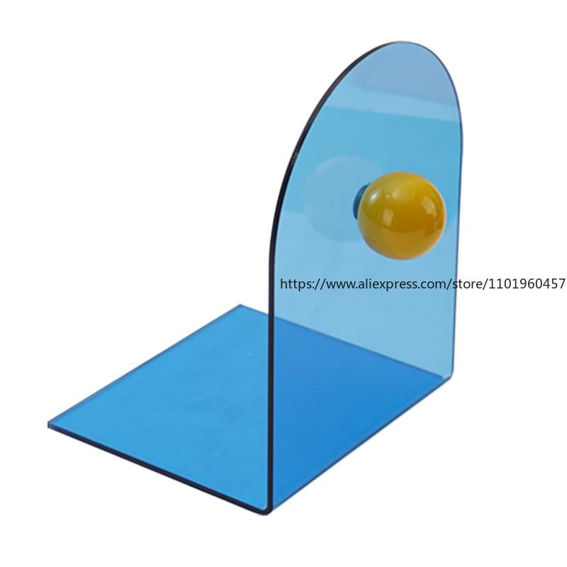 Dopamine Ball Acrylic L-Shaped Bookstand Office Study Student Desk Bookstand Nordic Ins Style