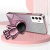 For Samsung Galaxy A14 5G/4G Cell Phone Case Astronaut Kickstand Glitter PC+TPU Cover