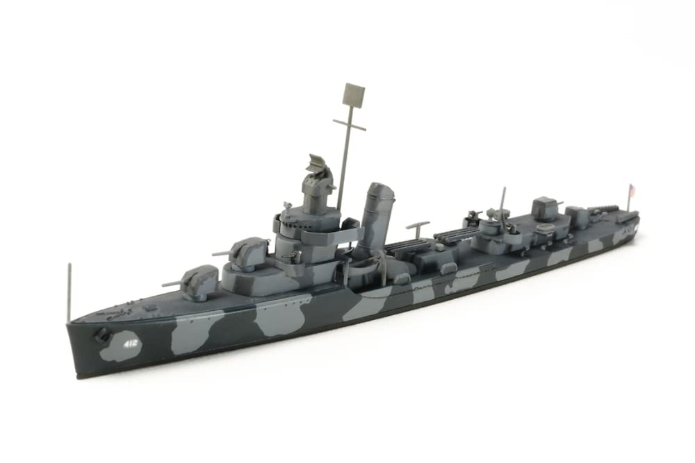 Tamiya Waterline Series 911 Navy Destroyer DD412 Hammann Plastic Model Kit 31911 1/700 No. U.S.