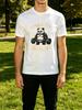 Kinda Fit Sorta Fat Weightlifting Panda Vintage Graphic Unisexs Crew Neck Short Sleeve Tee Casual Street Soft Daily Basic Wear Top