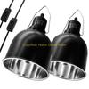 92MF Reptiles Lamp Guard with Switches Light Fixture 100W UVB Heat Lamp Cap Cover for Tortoise Habitat and Reptiles Tanks