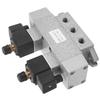 Pneumatic Solenoid Valve 3 Position 5 Way Electric Controller G1 4in K35D2H 8 8HzAC220V